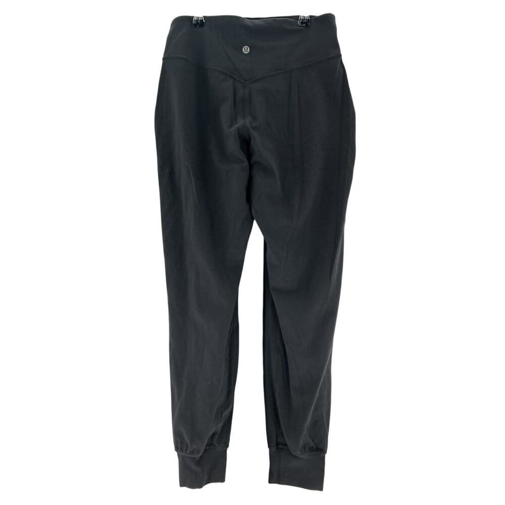 Lululemon 'Align' Black Nylon High-Rise Jogger Size 6 - Picture 2 of 4